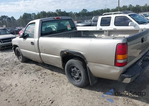 2002 Chevrolet Silverado 1500 Commercial from USA, damaged, VIN 1GCEC14W42Z230754